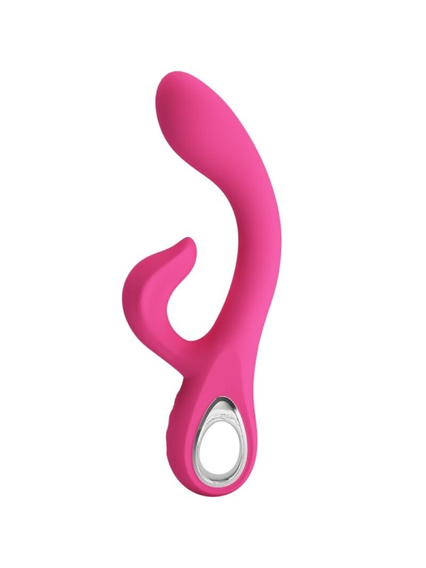 PRETTY LOVE FRITZ VIBRADOR RABBIT 12 VIBRACIONES ROSA