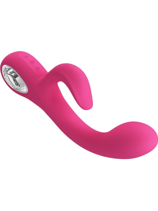PRETTY LOVE FRITZ VIBRADOR RABBIT 12 VIBRACIONES ROSA