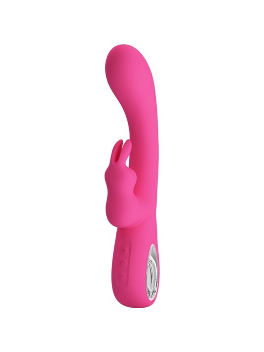 PRETTY LOVE NOVAK VIBRADOR RABBIT 12 VIBRACIONES ROSA