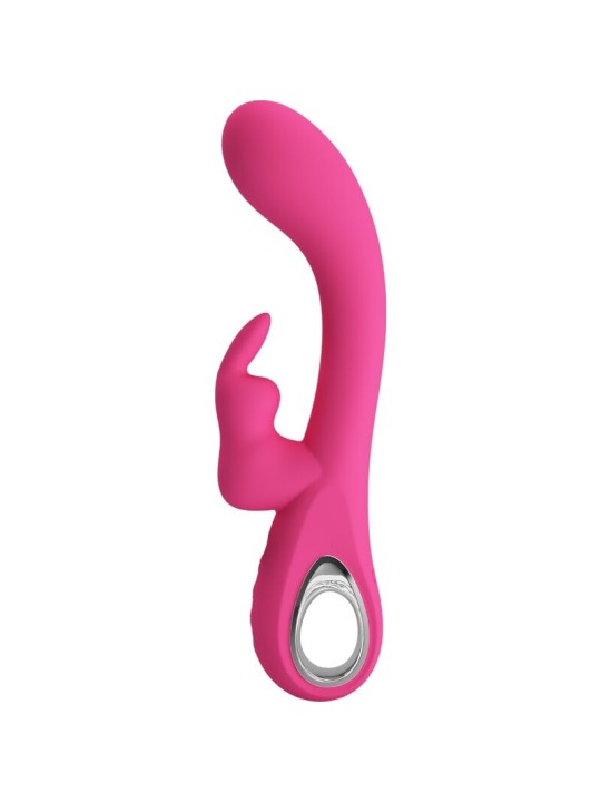 PRETTY LOVE NOVAK VIBRADOR RABBIT 12 VIBRACIONES ROSA