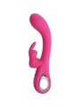 PRETTY LOVE NOVAK VIBRADOR RABBIT 12 VIBRACIONES ROSA