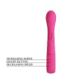 PRETTY LOVE NOVAK VIBRADOR RABBIT 12 VIBRACIONES ROSA