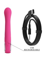 PRETTY LOVE NOVAK VIBRADOR RABBIT 12 VIBRACIONES ROSA