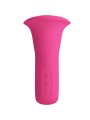 PRETTY LOVE CLYDE VIBRADOR ORAL LENGUA VIBRADORA 12 VIBRACIONES ROSA