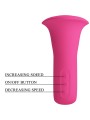 PRETTY LOVE CLYDE VIBRADOR ORAL LENGUA VIBRADORA 12 VIBRACIONES ROSA