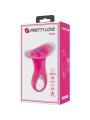 PRETTY LOVE CLYDE VIBRADOR ORAL LENGUA VIBRADORA 12 VIBRACIONES ROSA
