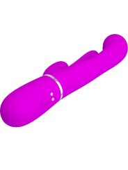 PRETTY LOVE SHANIA TRIPLE VIBRADOR RABBIT MULTIFUNCION ROSA