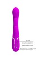 PRETTY LOVE SHANIA TRIPLE VIBRADOR RABBIT MULTIFUNCION ROSA