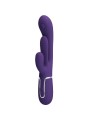PRETTY LOVE SHANIA TRIPLE VIBRADOR RABBIT MULTIFUNCION MORADO