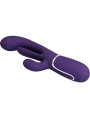 PRETTY LOVE SHANIA TRIPLE VIBRADOR RABBIT MULTIFUNCION MORADO