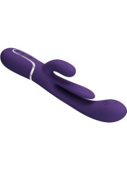 PRETTY LOVE SHANIA TRIPLE VIBRADOR RABBIT MULTIFUNCION MORADO