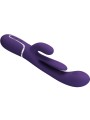 PRETTY LOVE SHANIA TRIPLE VIBRADOR RABBIT MULTIFUNCION MORADO