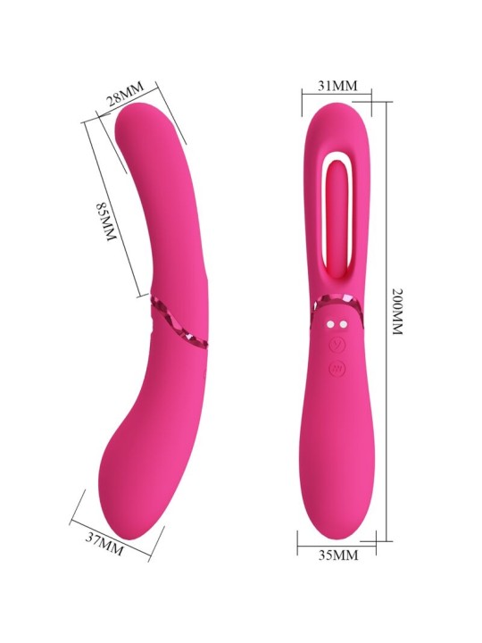 ROMANCE LEXIE VIBRADOR PUNTO G 7 VIBRACIONES ROSA