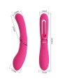 ROMANCE LEXIE VIBRADOR PUNTO G 7 VIBRACIONES ROSA