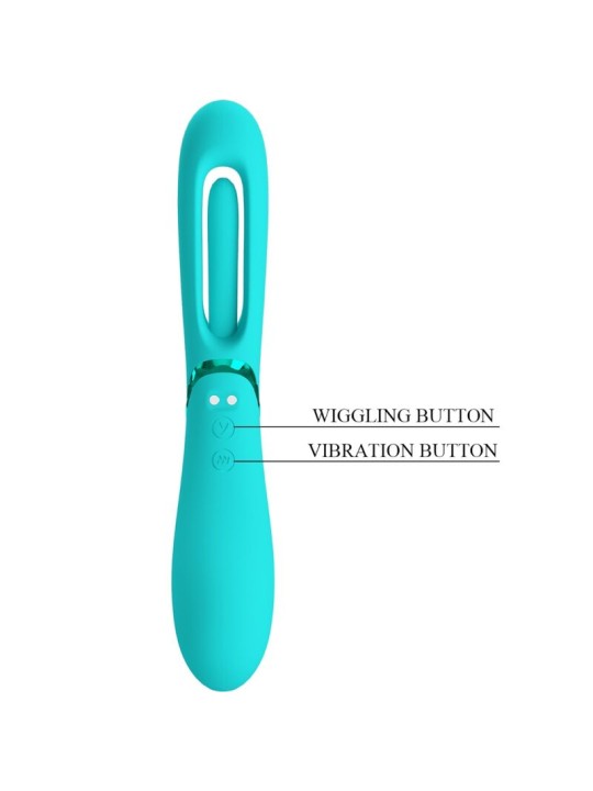 ROMANCE LEXIE VIBRADOR PUNTO G 7 VIBRACIONES AZUL