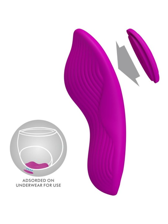 PRETTY LOVE ROMARIO ESTIMULADOR LAY ON CLITORIS CONTROL REMOTO ROSA