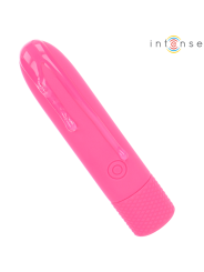 INTENSE SYMONE BALA VIBRADORA RECARGABLE POR USB 8 VIBRACIONES ROSA 10 X 22 CM