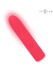 INTENSE SYMONE BALA VIBRADORA RECARGABLE POR USB 8 VIBRACIONES ROJO 10 X 22 CM