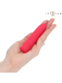 INTENSE SYMONE BALA VIBRADORA RECARGABLE POR USB 8 VIBRACIONES ROJO 10 X 22 CM