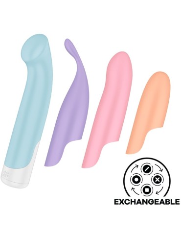 SATISFYER PLAYFUL FOUR SET VIBRADORES 4 EN 1 POWER BULLET