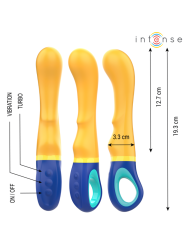 INTENSE SHAGGY VIBRADOR PUNTO G AMARILLO