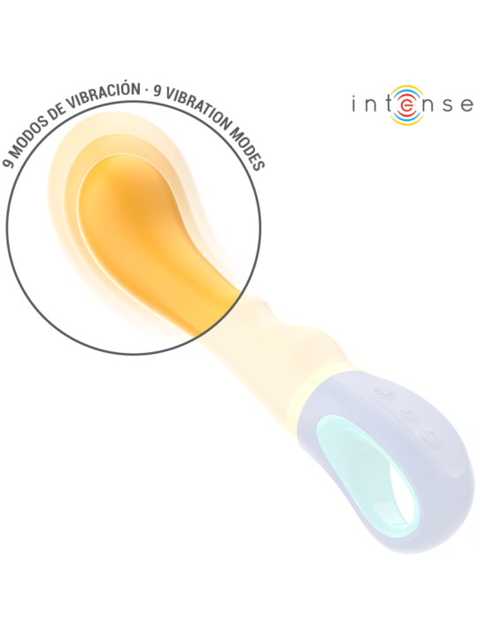 INTENSE SHAGGY VIBRADOR PUNTO G AMARILLO