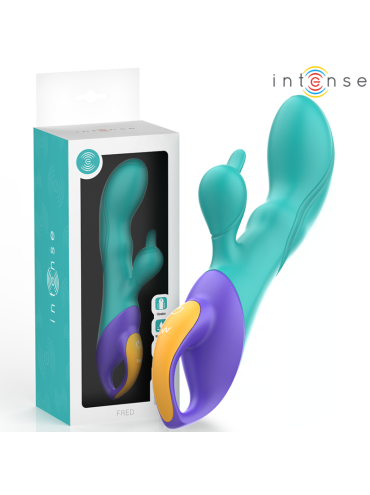 INTENSE FRED VIBRADOR RECARGABLE RABBIT AZUL
