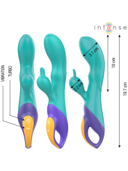 INTENSE FRED VIBRADOR RECARGABLE RABBIT AZUL