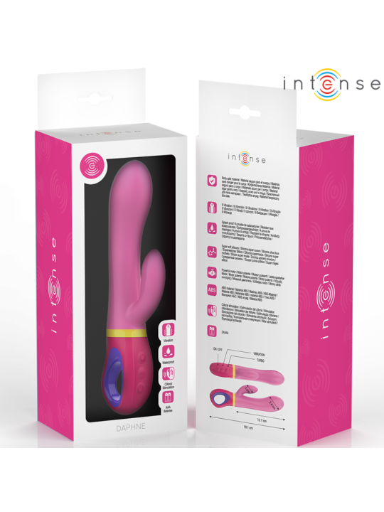 INTENSE DAPHNE VIBRADOR RABBIT ROSA