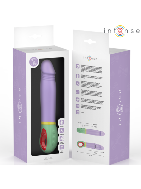 INTENSE VELMA VIBRADOR CLASICO MORADO