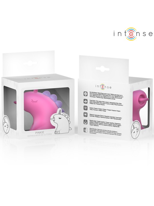 INTENSE PINKIE ESTIMULADOR CON LENGUA ROTADOR 360º