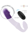 INTENSE JILL VIBRADOR DOBLE 20 CM VIOLETA CONTROL REMOTO