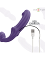 INTENSE JILL VIBRADOR DOBLE 20 CM VIOLETA CONTROL REMOTO