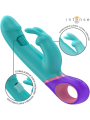INTENSE MONICA VIBRADOR RABBIT CON ESTIMULADOR ROTATORIO DEL PUNTO G AZUL