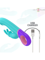 INTENSE MONICA VIBRADOR RABBIT CON ESTIMULADOR ROTATORIO DEL PUNTO G AZUL