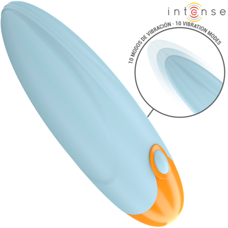 INTENSE MIKE BALA VIBRADORA 10 VIBRACIONES AZUL