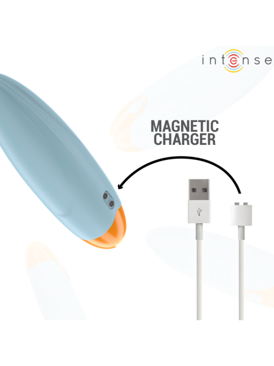 INTENSE MIKE BALA VIBRADORA 10 VIBRACIONES AZUL