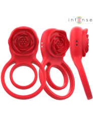 INTENSE GAIL ROSA ESTIMULADORA 10 VIBRACIONES ROJO CONTROL REMOTO