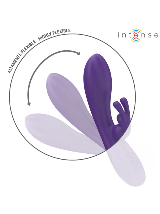 INTENSE RANDALL VIBRADOR RABBIT 10 VIBRACIONES MORADO