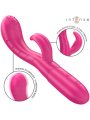 INTENSE AMARA VIBRADOR CON LENGUA ESTIMULADORA 10 VIBRACIONES ROSA