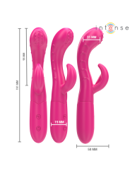INTENSE AMARA VIBRADOR CON LENGUA ESTIMULADORA 10 VIBRACIONES ROSA
