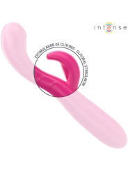 INTENSE AMARA VIBRADOR CON LENGUA ESTIMULADORA 10 VIBRACIONES ROSA