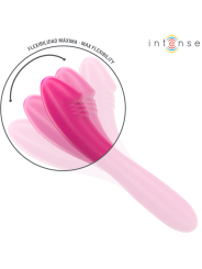 INTENSE BELINDA VIBRADOR 19 CM FLEXIBLE 10 VIBRACIONES ROSA