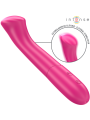 INTENSE PATY VIBRADOR 19 CM FLEXIBLE 10 VIBRACIONES MODELO 2 ROSA