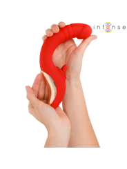 INTENSE PAULINA VIBRADOR ESTIMULADOR EN FORMA DE U ROJO