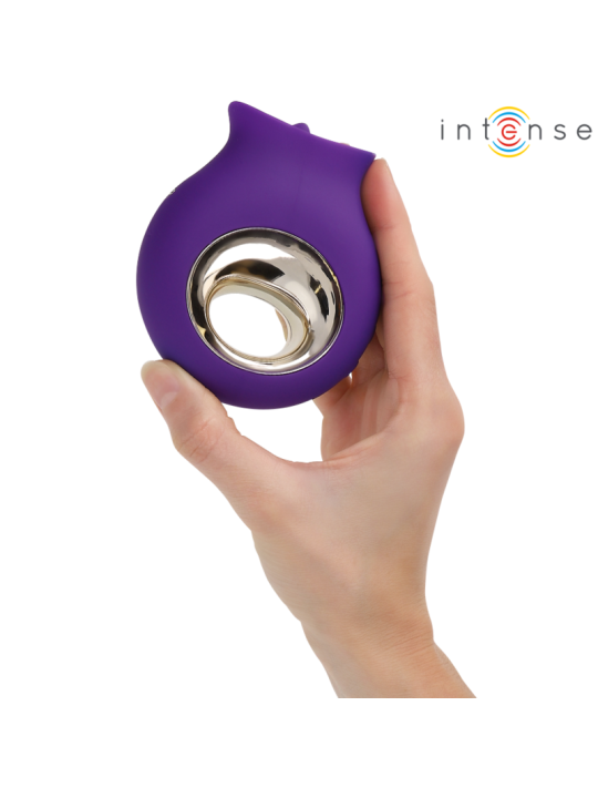 INTENSE TULI ESTIMULADOR CLITORIS 9 VIBRACIONES 9 OSCILACIONES MORADO