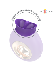 INTENSE TULI ESTIMULADOR CLITORIS 9 VIBRACIONES 9 OSCILACIONES MORADO