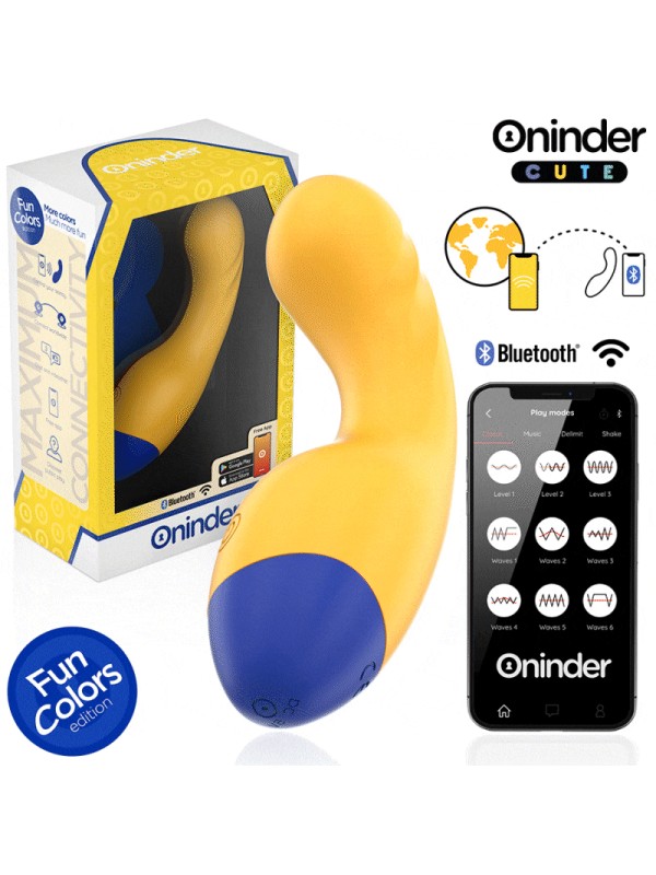 ONINDER CUTE LOVE BUDDY MASTER VIBRADOR PUNTO G APP MUNDIAL GRATUITA