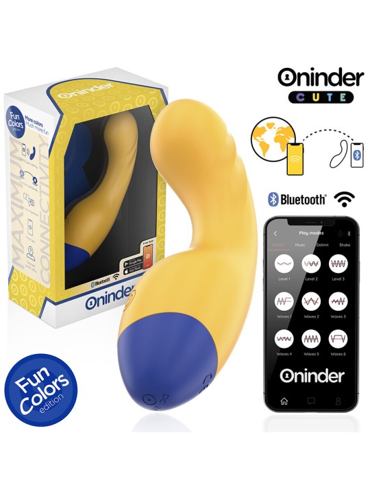 ONINDER CUTE LOVE BUDDY MASTER VIBRADOR PUNTO G APP MUNDIAL GRATUITA
