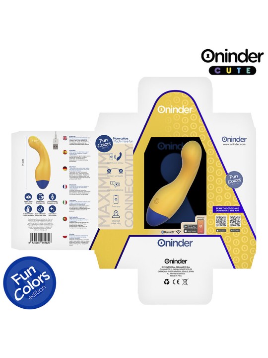 ONINDER CUTE LOVE BUDDY MASTER VIBRADOR PUNTO G APP MUNDIAL GRATUITA